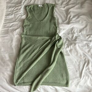 Bobbles and Lace size small wrap dress